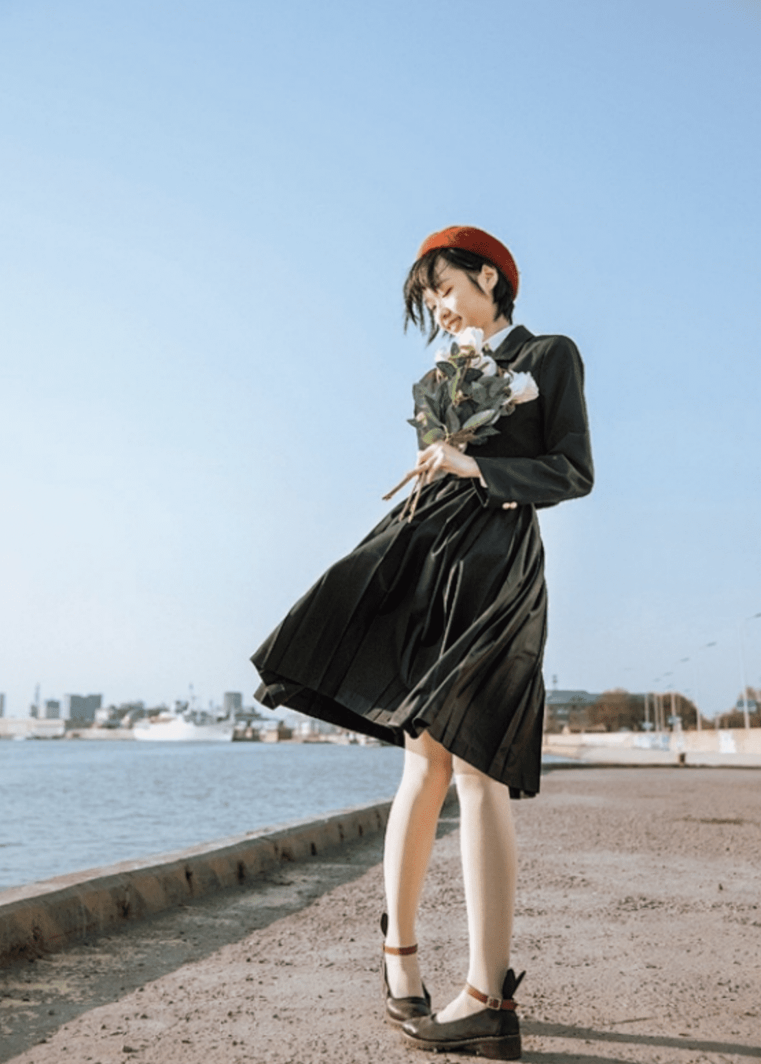 学员摄影作品-河边的女孩