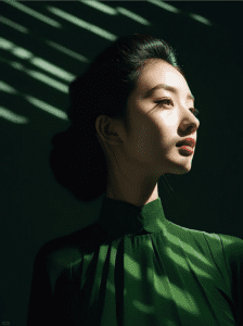 人像拍摄-光影下的女人