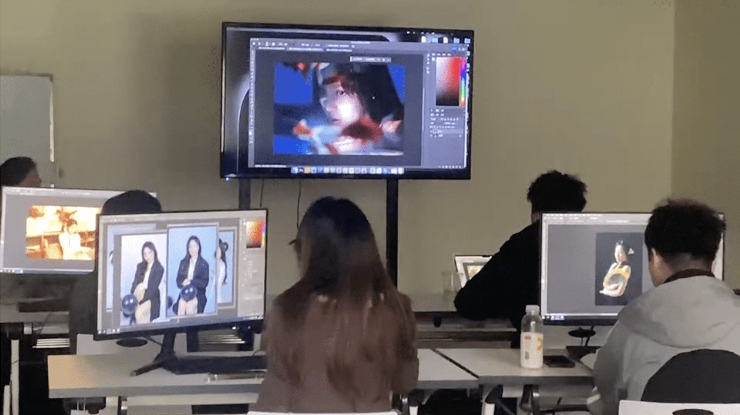 人像图片后期美化处理实操课