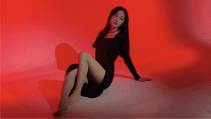 人像模特室内拍摄