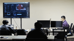 视频剪辑课堂理论教学